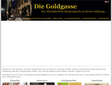 Tablet Screenshot of goldgasse.com